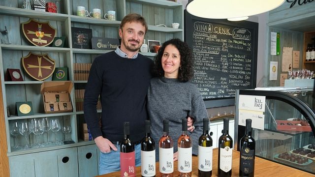 Degustação de vinhos Prestiz de Kunej