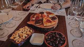 Visite d'un domaine viticole et dégustation de vins classiques à Tenute Girolamo dans la Vallée d'Itria