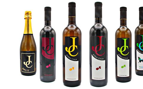 Cata de vinos en el Agriturismo Colja 