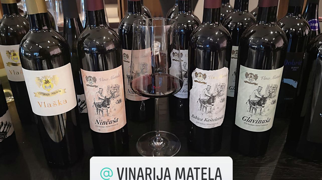 Dégustation de vins et visite de la cave Matela