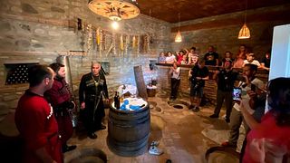 Degustazione di vini e cena al Marani di Lomtadze