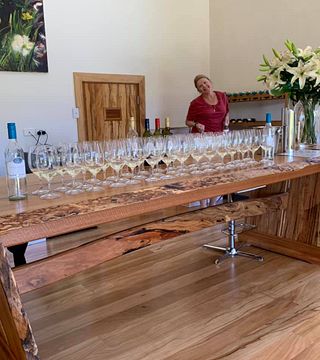 Degustação de vinhos no vinhedo Cape Naturaliste