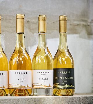 Beliebte Weinprobe in Préselő