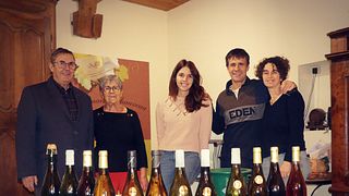 Vinprovning på Domaine Chauveau