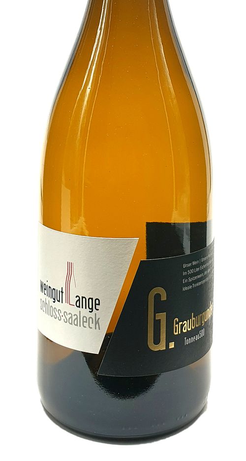 G. Grauburgunder - steep slope Muschelkalk - Tonneau 500 - Weingut Lange - Schloss Saaleck 