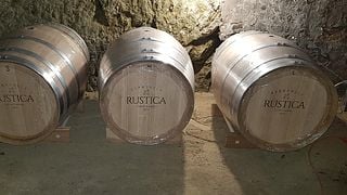 Weinprobe und Kellerbesichtigung im Weingut Rustica