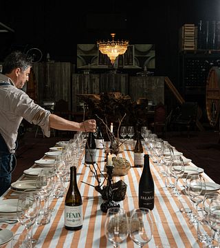 Cena alla Vigna Centenario | Priore Lucas Wines