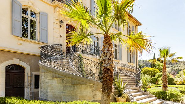 The Gardens of Château Capion and Wine Tasting