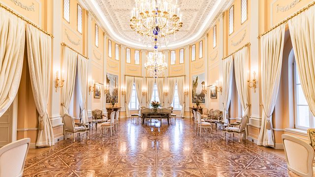 Visite du Palais et dégustation des vins signatures du domaine au Château Mukhrani