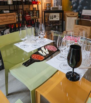 Bordeaux vinprovning: vita viner och ostar