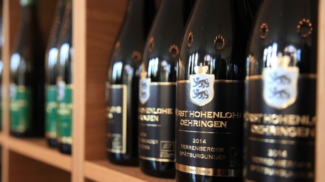 Degustazione di vini e visita al Fuerst Hohenlohe Oehringen