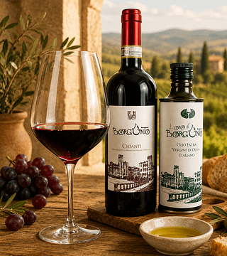 Esperienza Borgunto con vini e prelibatezze gastronomiche