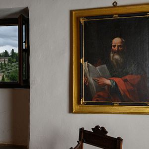 Habitación familiar en el Castillo de Meleto