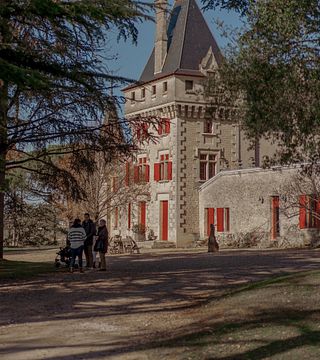 Vinprovning och rundtur på Château de Pressac