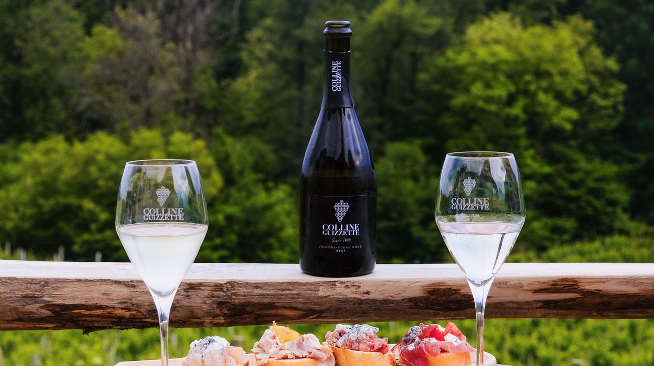 Dégustation de vins Valdobbiadene DOCG avec accords cicchetti