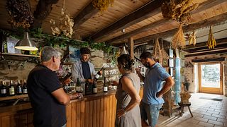 Degustazione di vini al Domaine Le Passelys
