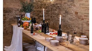 Degustazione con visita al Castello di Ramazzano | Tenute Aliani