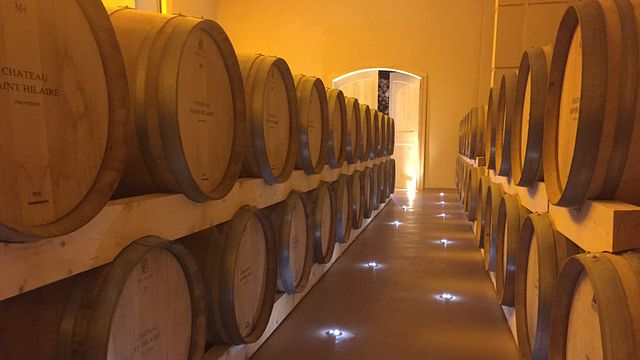 Vinprovning och rundtur på Château Saint Hilaire