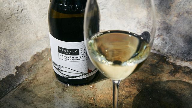 Beliebte Weinprobe in Préselő