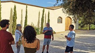 Degustazione di vini a Jané Santacana