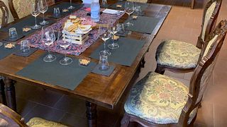 Klassisk provsmakning på Carlo Casetta