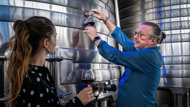 Weinprobe und Tour im Domaine de Rocheville im Loiretal