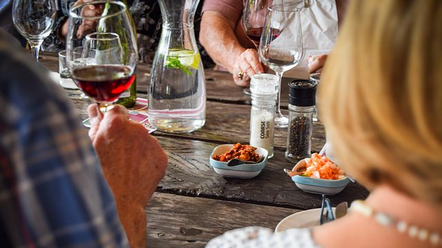 Harmonização de vinhos na propriedade PaardenKloof