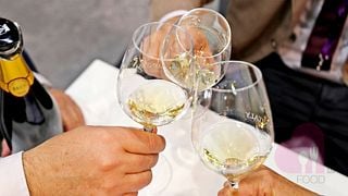 Three Franciacorta Glasses at Monzio Compagnoni