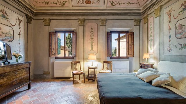 Séjournez dans une villa toscane dans les vignobles du Chianti