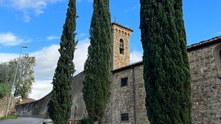 Innerhalb der alten Mauern von Montalcino