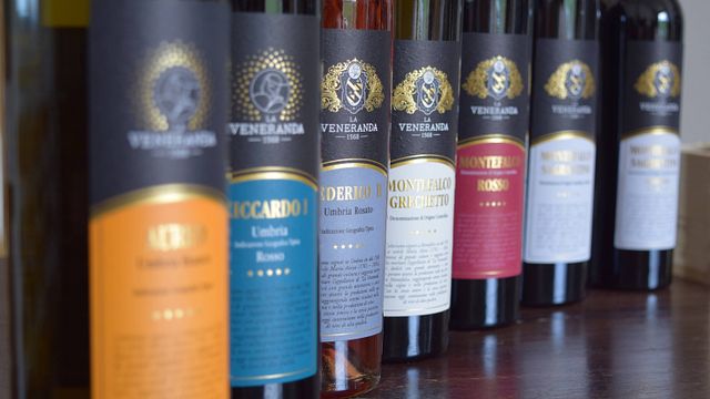 Verkostung von drei Weinen des Weinguts La Veneranda
