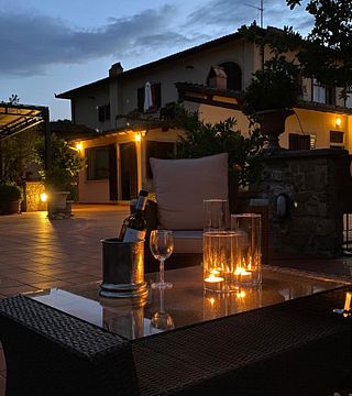Weinprobe und Besuch im Il Poggiolino im Chianti Classico
