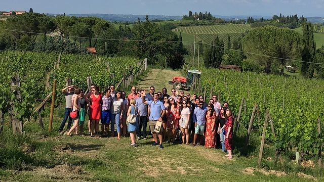 Taste Vernaccia & Tuscan Dishes with a Vineyard View