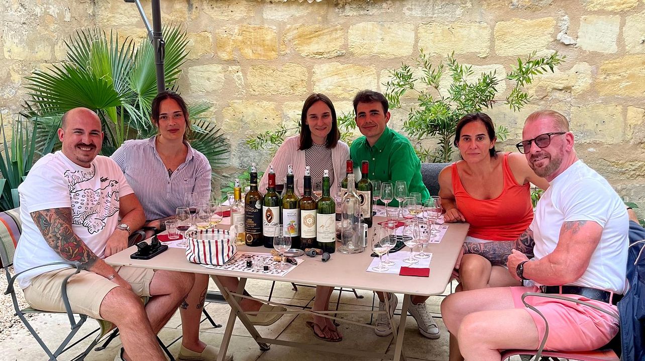 Dégustation de vins de Bordeaux