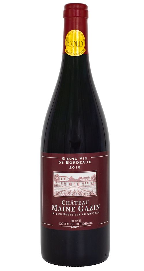 Chateau Maine Gazin AOC Blaye Cotes de Bordeaux Red - Chateau Maine Gazin