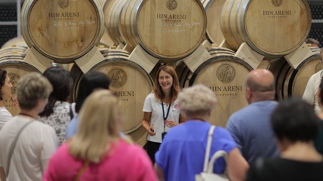 VIP-upplevelse på HIN ARENI Winery