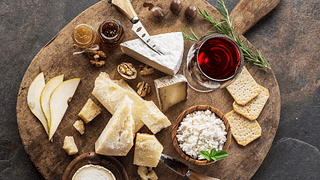 Wein + Käse + Rohkost bei Vignobles Meynard