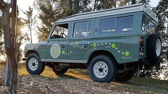 Weinsafari im Land Rover | Domaine Fontaine Du Clos