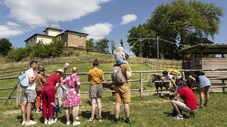 Family Fun at Fattoria La Palagina