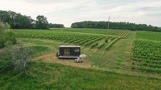 Biodynamische Nacht im Tiny House | Château Couronneau