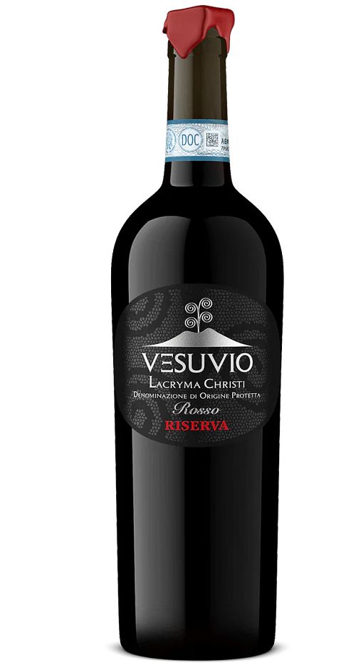  Red Riserva Vesuvio Lacryma Christi DOC Wax Seal