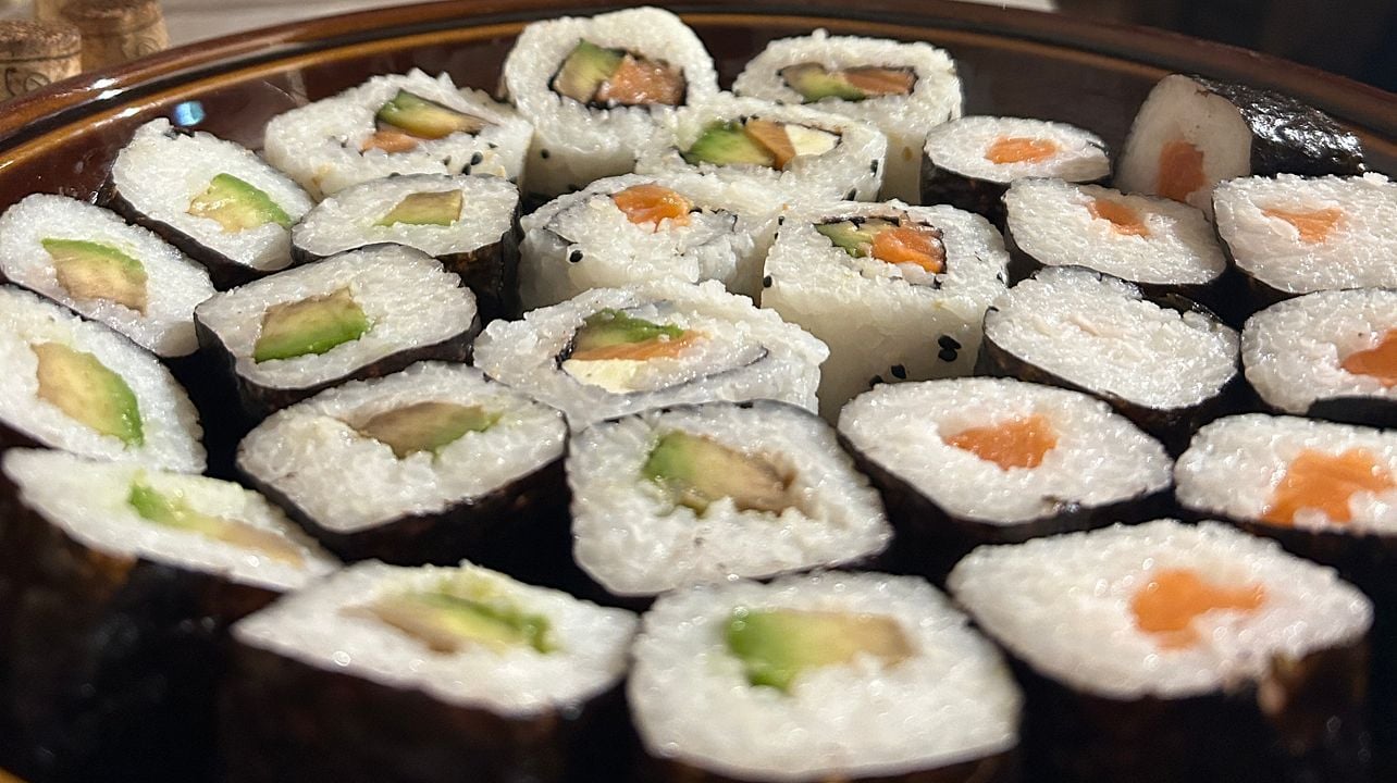 Vinprovning och sushi