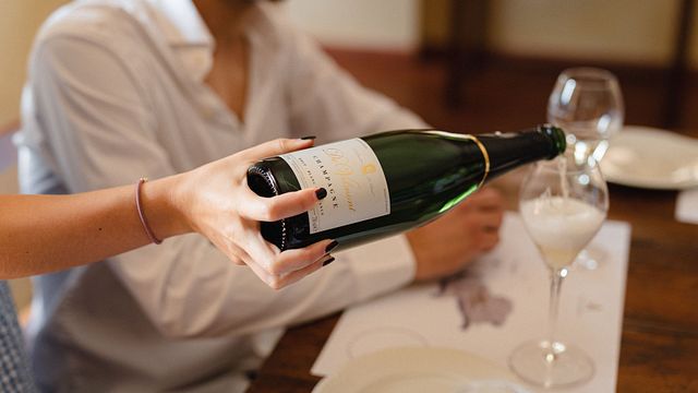 Degustación de prosecco y champán en Ville di Arfanta