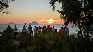 Degustación al atardecer en Tenuta Di Castellaro
