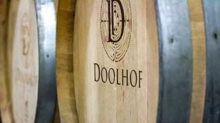 La sala degustazione della tenuta vinicola Doolhof
