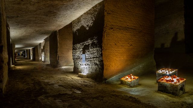Découverte des anciennes carrières