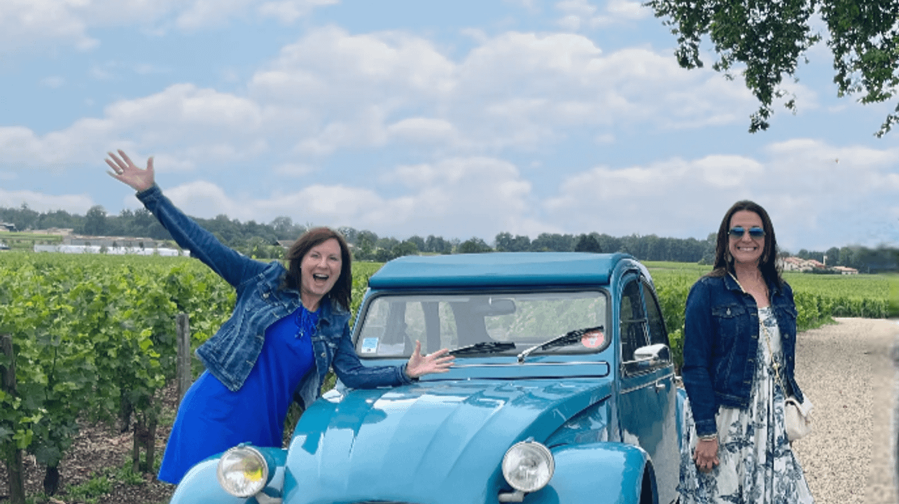 Halber Tag in Pomerol und Saint-Emilion in einem Oldtimer