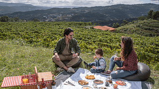 Vin et pique-nique à la Quinta de Santa Cristina
