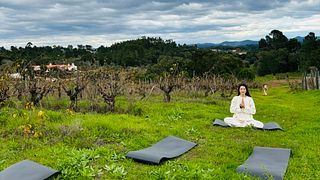 Yoga, meditation and regional flavors