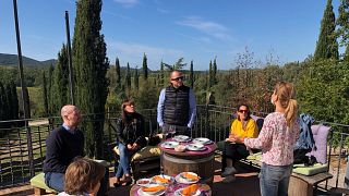 Degustação de vinhos e tour em La Chimera D'Albegna